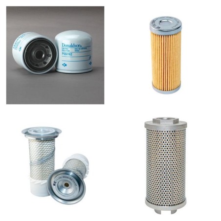 HITACHI EX 40 U Filter Service Kit w/Isuzu 4LE1 Eng. Air, Oil, Fuel Filters