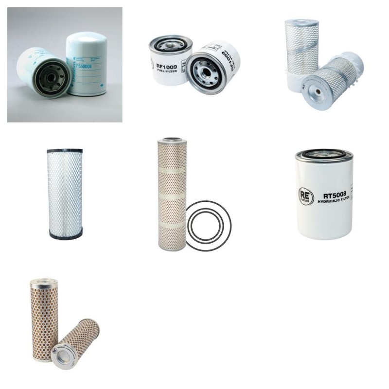 Filter Kit For Hitachi EX 60 SSSR Filter Service Kit with Nissan Fd3304 Engine