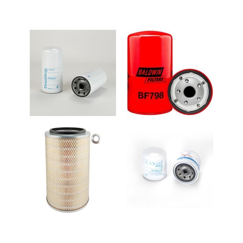 Filter Kit For Hitachi KH 300 Filter Service Kit with Isuzu Engine