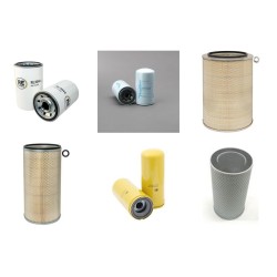 Hitachi LX360E Filter Service Kit with Isuzu 6WG1XQC-01