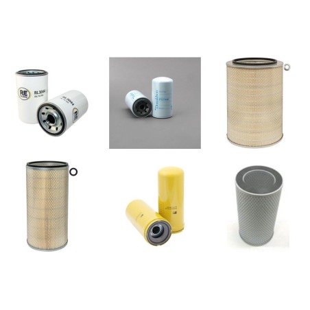 Filter Kit For Hitachi LX 360 E Filter Service Kit with Isuzu 6WG1XQC-01 Engine