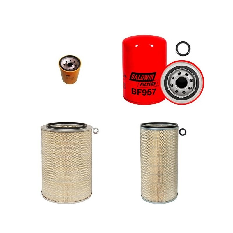 HITACHI LX 450-7 Filter Service Kit w/Mitsubishi S6A3-Y2TAA Eng.   YR  2007-
