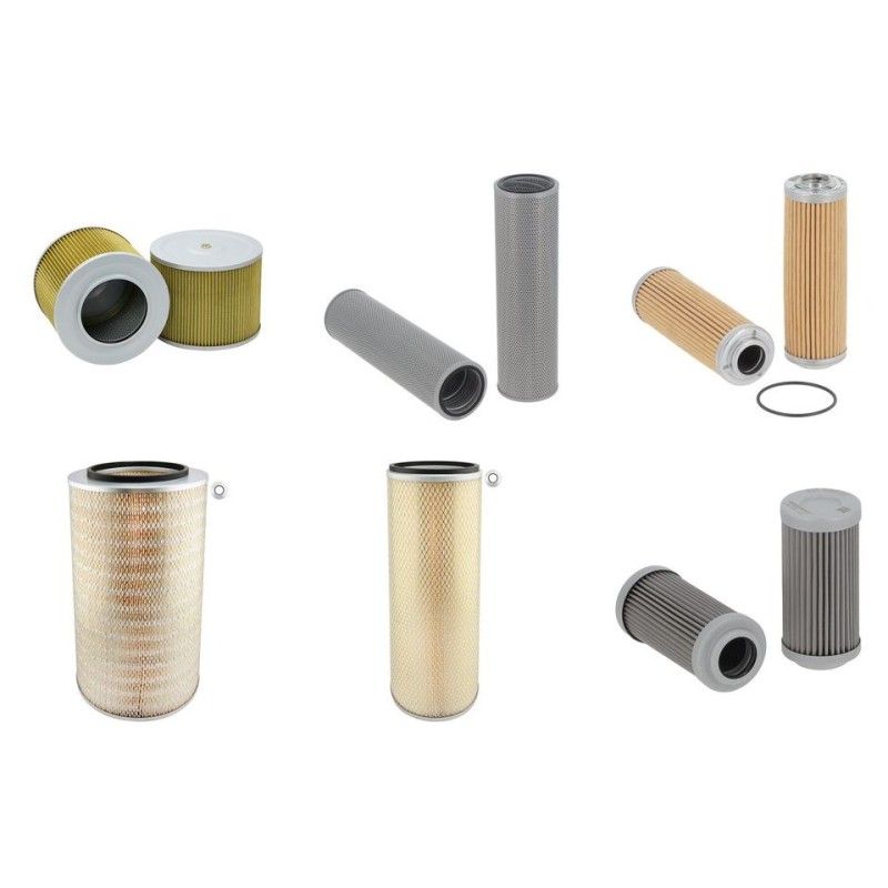 Filter Kit For Hitachi SCX 2800-2 Filter Service Kit with Mitsubishi 6M70-TL Engine