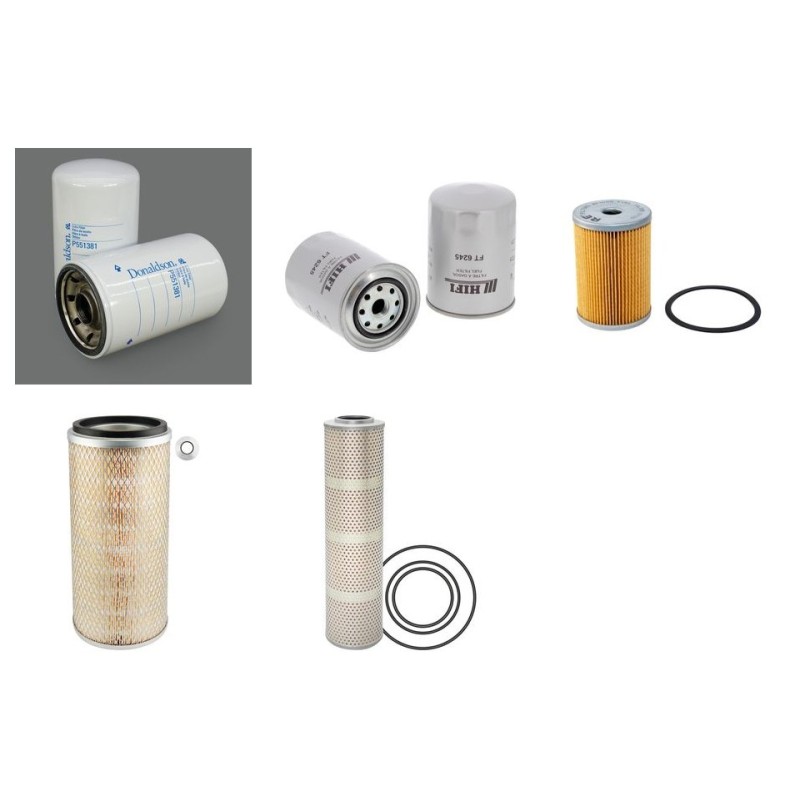 Filter Kit For Hitachi UH 73 Filter Service Kit with Isuzu Engine