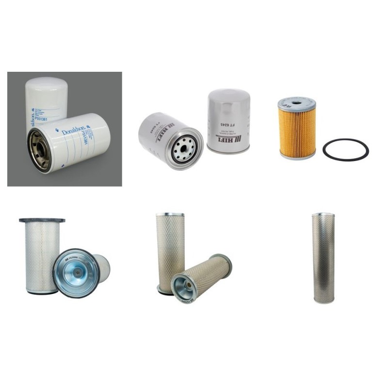 HITACHI UH 83 Filter Service Kit w/Isuzu 6Bd1T Eng.