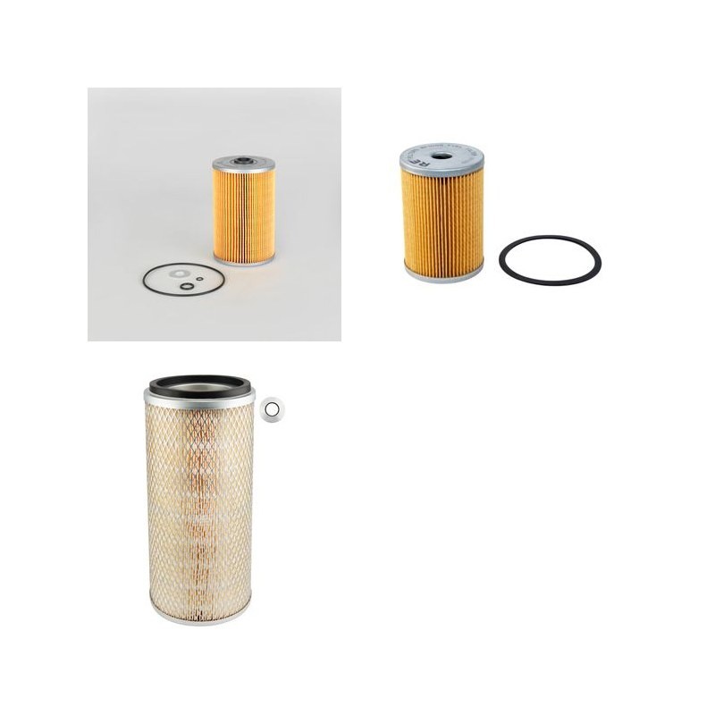 HITACHI WH 073 D Filter Service Kit Air Oil Fuel Filters w/ISUZU 6BD1 Eng.