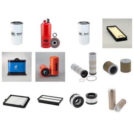 Filter Kit For Hitachi ZW 220 Filter Service Kit with Cummins Engine  Year 2014