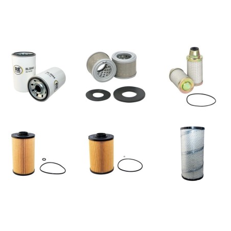 Hitachi ZX135 US-5 ZAXIS Excavator Filter Service Kit Air/ Oil/ Fuel