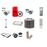 HITACHI ZX 180W Filter Service Kit w/Isuzu 4Bg1Xabfa Eng. 2003-