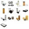 HITACHI ZX 190 W-5 B Filter Service Kit w/Isuzu Am-4Hk1X Eng.