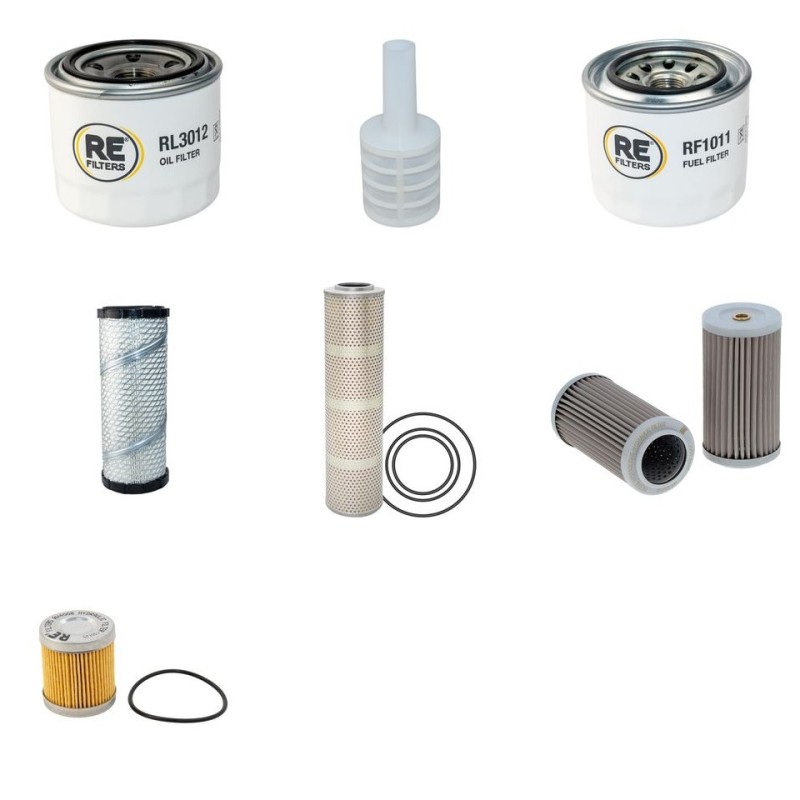 Filter Kit For Hitachi ZX 27 U-2 Filter Service Kit with Yanmar Engine  Year 2006-