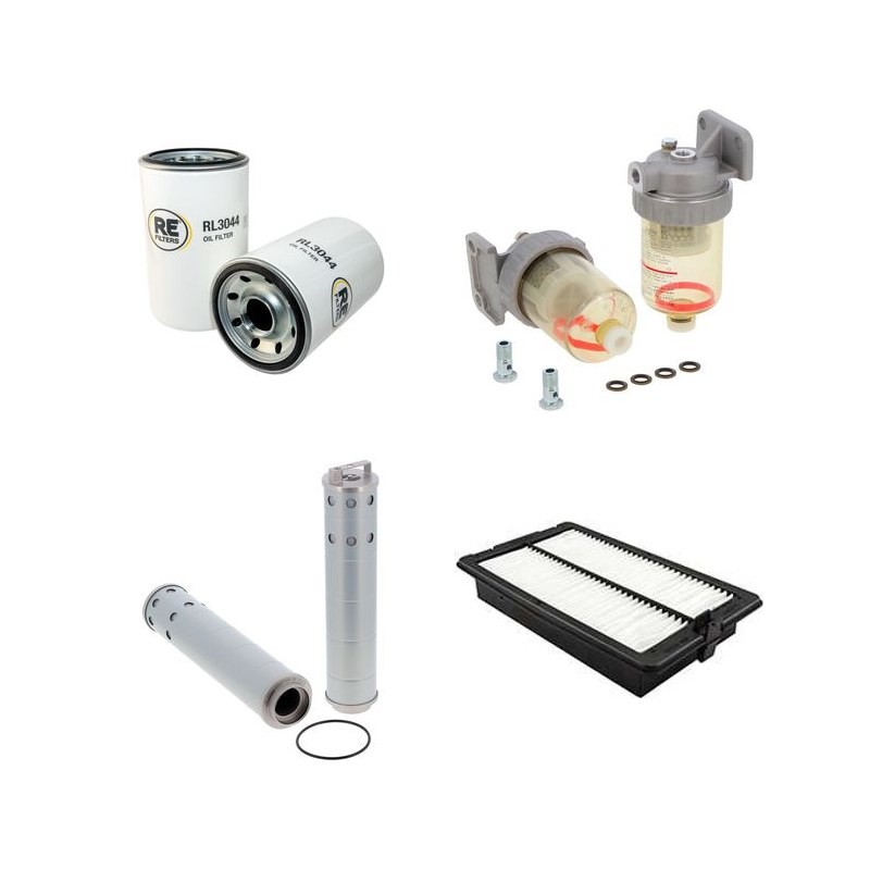 Filter Kit For Hitachi ZX 450 Filter Service Kit with Isuzu AA-6WG1TQA Engine  Year 2003-