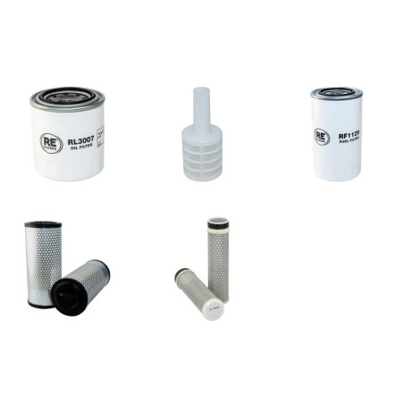HITACHI ZX 48 U-3P Filter Service Kit Air Oil Fuel Filters w/Yanmar  Eng.   YR  2013