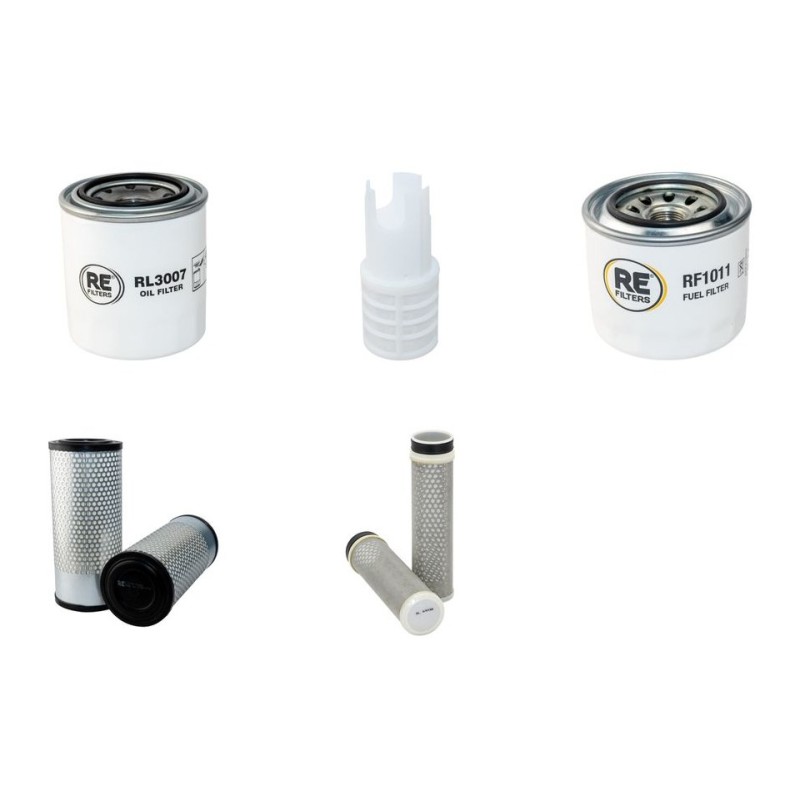 Filter Kit For Hitachi ZX48 U-5A Filter Service Kit with Yanmar Engine
