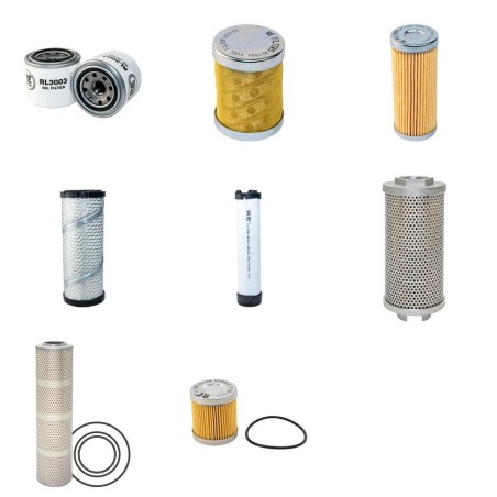 Filter Kit For Hitachi ZX 50 U Filter Service Kit with Isuzu CC-4LE2 Engine  Year 2003-