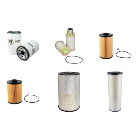 Filter Kit For Hitachi ZX 520 LCH-5 B Filter Service Kit Air Oil Fuel Filters with Isuzu Engine