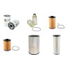 Filter Kit For Hitachi ZX 520 LCH-5 B Filter Service Kit Air Oil Fuel Filters with Isuzu Engine