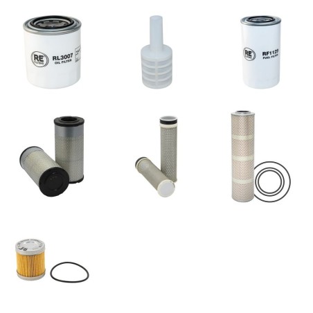 HITACHI ZX 65 USB-5A Filter Service Kit w/Yanmar 4Tnv94-Zwhb Eng. 2014