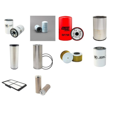 Filter Kit For Hitachi ZX 650 Filter Service Kit with Isuzu AH6WG1 Engine