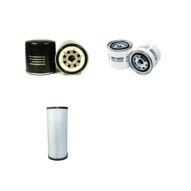 Filter Kit For Hitachi ZX 75 U Filter Service Kit Air Oil Fuel Filters with Isuzu Engine  Year 2004-