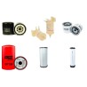 Filter Kit For Hitachi ZX 80-SB Filter Service Kit Air Oil Fuel Filters with Isuzu CC4JG1 Engine  Year 2008-