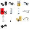 Filter Kit For Hitachi ZX 85 US-3 Filter Service Kit with Isuzu Au-4Le2Xysa-01 Engine Serial No 60001-2012-