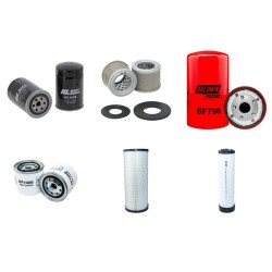 Filter Kit For Hitachi ZX 85 USBLC-3 Filter Service Kit Air Oil Fuel Filters with Isuzu 4LE2 Engine  Year 2008-