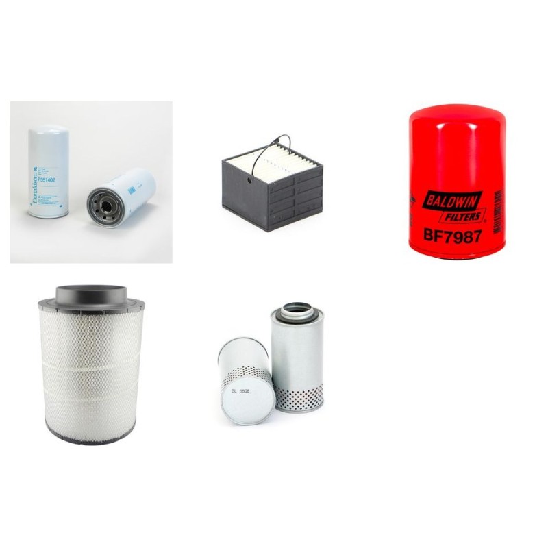 HITZINGER SGE 40S04T Filter Service Kit w/MTU 12V2000 Eng.