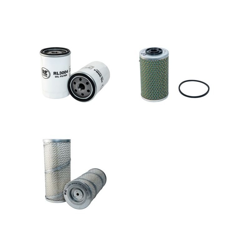HOLDER C 600 TURBO Filter Service Kit Air Oil Fuel Filters w/Deutz BF4L1011 Eng.