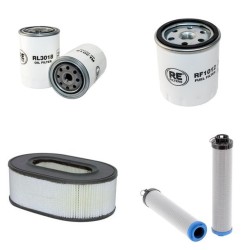 HOLLAND LIFT Q 135 EL 24 TR Filter Service Kit w/Hatz 3L41C Eng.