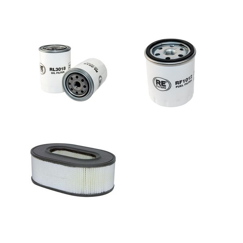HOLLAND LIFT Q 135 EL 24 TR Filter Service Kit Air Oil Fuel Filters w/Hatz 3L41C Eng.