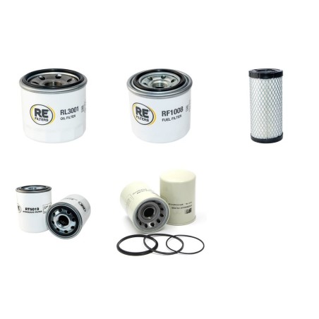 HOLLAND LIFT Y 70 DL 12 TR Filter Service Kit w/Kubota D722 Eng.