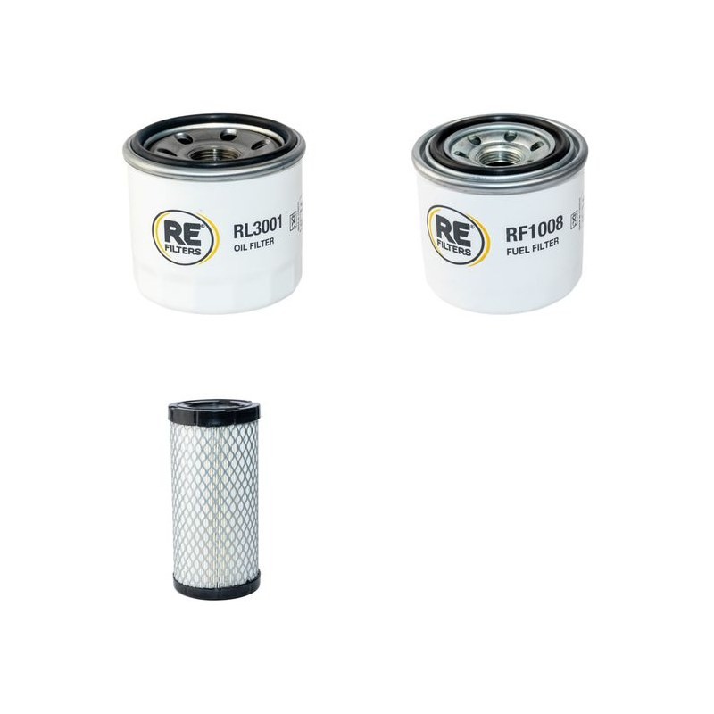 HOLLAND LIFT Y 70 DL 12 TR Filter Service Kit Air Oil Fuel Filters w/Kubota D722 Eng.