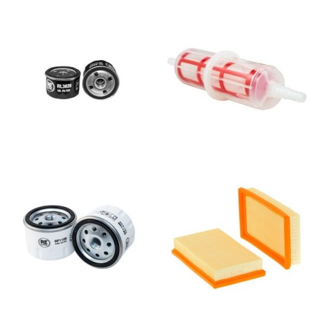 HOLMAC HZC 16-22 Filter Service Kit w/Lombardini LDW903 Eng.   YR  1999-