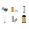 HOLMAC HZC 25 Filter Service Kit w/Kubota V1505 Eng. 2010-