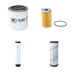 HOLMAC M32 Filter Service Kit Air Oil Fuel Filters w/Kubota