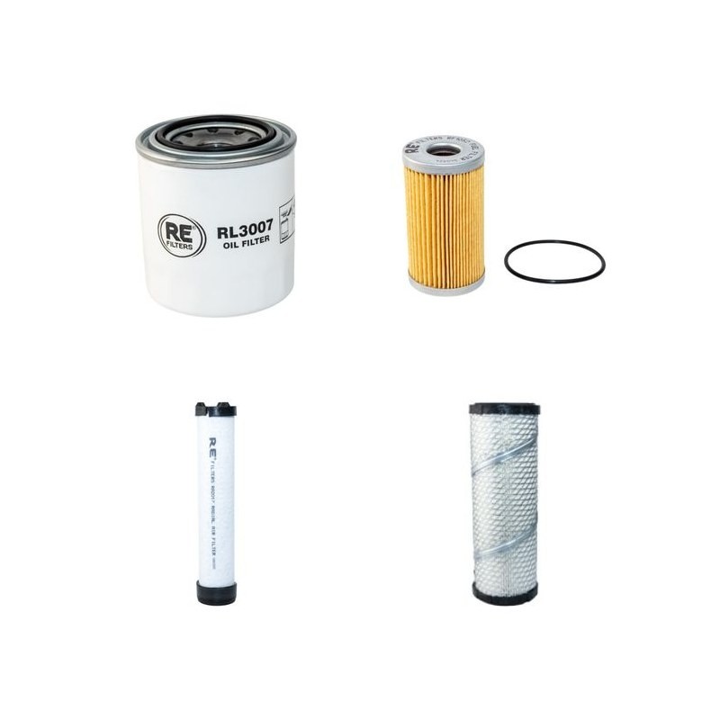HOLMAC M 32 Filter Service Kit Air Oil Fuel Filters w/Kubota  Eng.