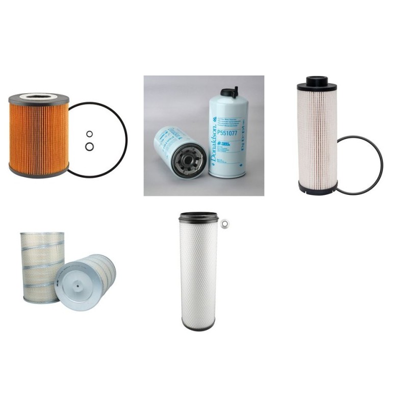 HOLMER TERRA DOS Filter Service Kit Air Oil Fuel Filters w/MAN  Eng.   YR  2002-