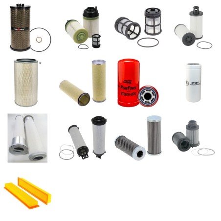 HOLMER TERRA DOS T4.40 Filter Service Kit w/MERCEDES 6R1500C60 Eng.   YR  2013  KRBST4