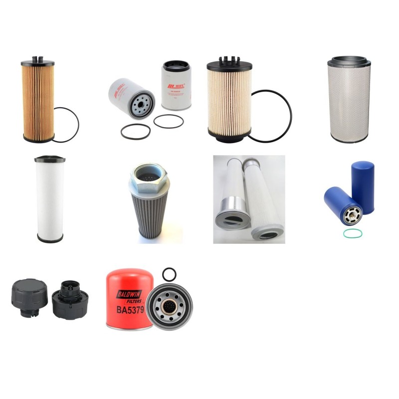 HOLMER TERRA FELIS 2 Filter Service Kit w/MAN D0826LE Eng.   YR  2010
