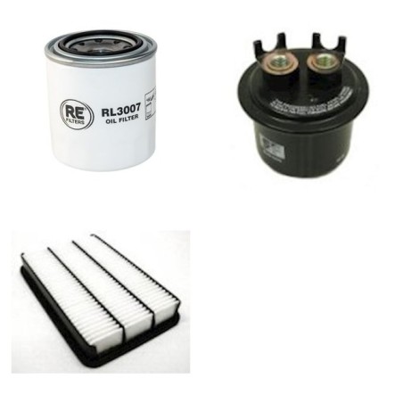 HONDA ACCORD II 2.0I 16V DOHC Filter Service Kit w/ B20A8 Eng.   YR  10.87-12.89 133 CH CA55