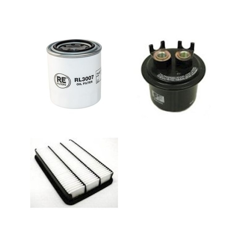 HONDA ACCORD III 2.0 EXI Filter Service Kit w/ A20A3 Eng.   YR  01.86-12.89 116 CH CA 55