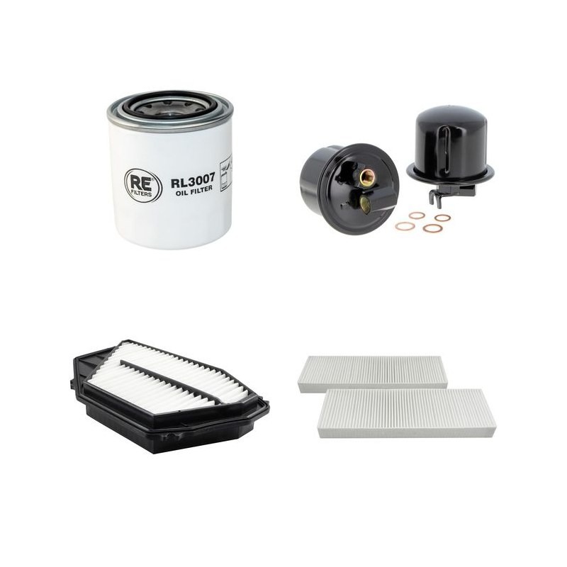 HONDA ACCORD V COUPE 2.0 Filter Service Kit w/ F20B3 Eng.   YR  03.93-12.97 136 CH DC9
