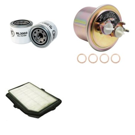 HONDA CIVIC SHUTTLE II 1.5I 16V Filter Service Kit w/ D15B2 Eng.   YR  01.88-11.91 94 CH EE2