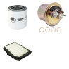 HONDA CIVIC SHUTTLE II 1.6I 16V 4WD Filter Service Kit w/ D16A6 Eng.   YR  01.88-12.89 109 CH EE 47