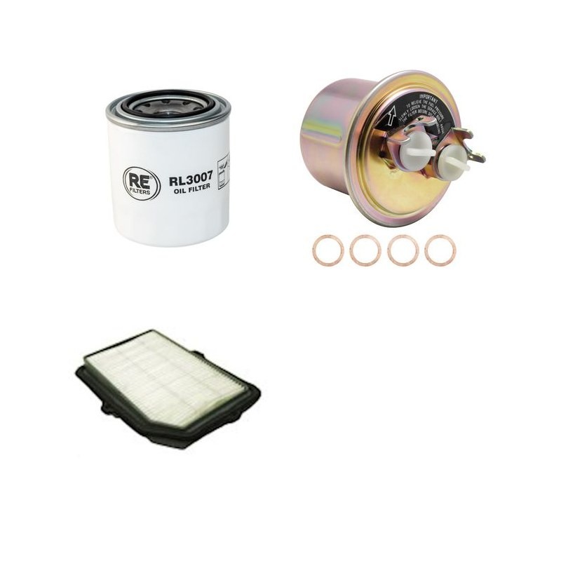 HONDA CIVIC SHUTTLE II 1.6I 16V 4WD Filter Service Kit w/ D16A6 Eng.   YR  01.88-02.95 110 CH EE4