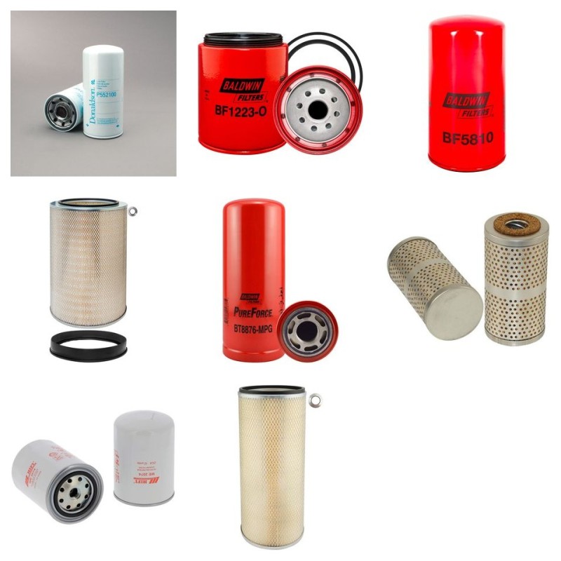 ATLAS COPCO MT 436 B Filter Service Kit w/DETROIT 60DDECIII Eng.