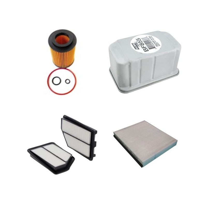 HONDA CIVIC VIII 2.2 CTDI HATCHBACK Filter Service Kit w/ N22A2 Eng.   YR  01.06- 140 CH 3
