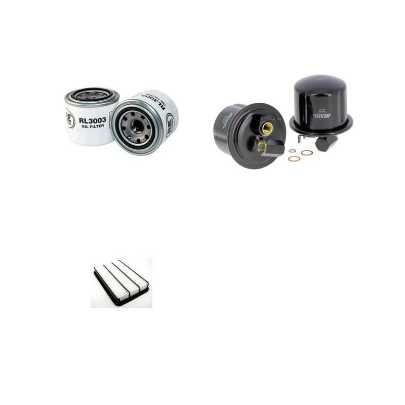 HONDA CONCERTO 1.6 Filter Service Kit w/ D16A9 Eng.   YR  10.89-10.92 131 CH HW