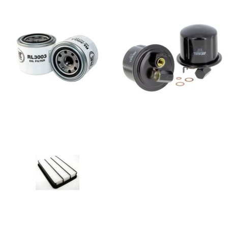 HONDA CONCERTO 1.6 Filter Service Kit w/ D16A9 Eng.   YR  10.89-10.92 131 CH HW